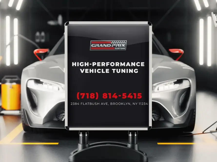 “High-performance vehicle tuning by skilled technicians at Grand Prix Customs